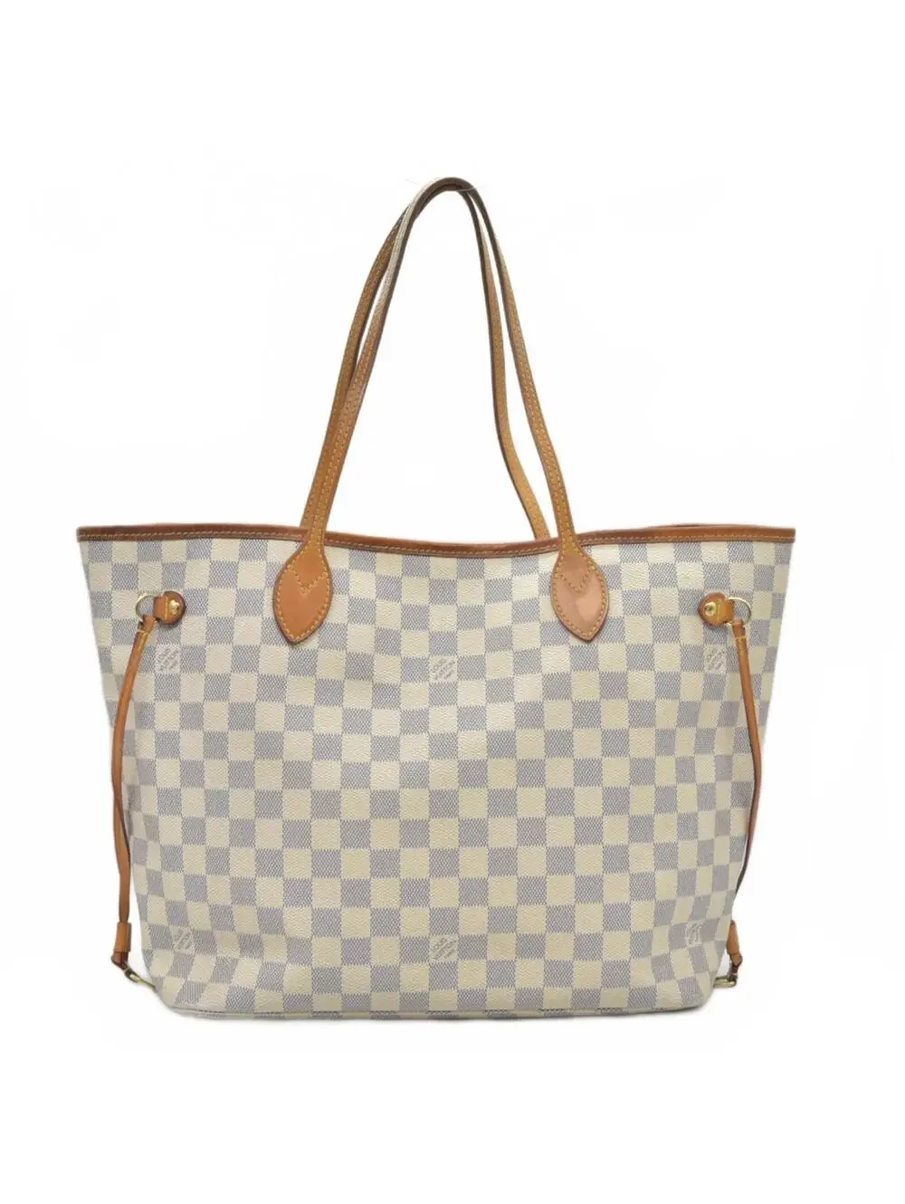 $2130 2014 Louis Vuitton  Damier Azur Neverfull MM AR1134